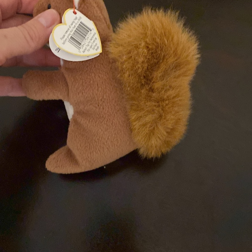 Ty vintage Beanie Baby squirrel (Nuts) - Picture 3 of 4